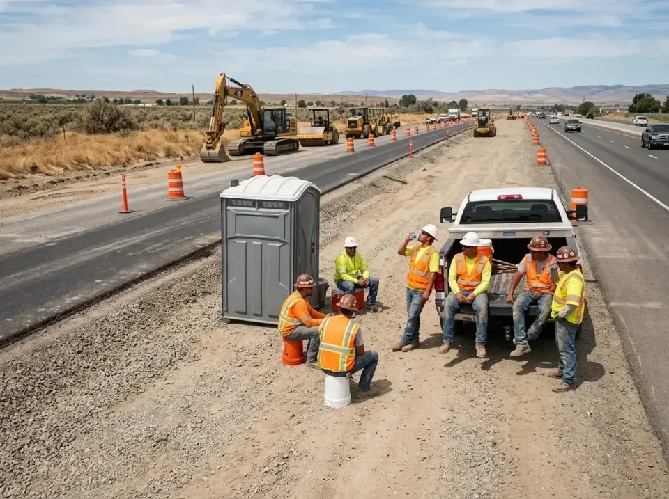 highway-road-construction-crew-007 — frequently asked questions, Porta Potty and Restroom Rentals in Kent, WA